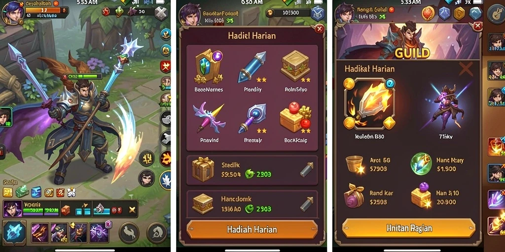 n06 - Tantangan level yang menakjubkan dan mendebarkan.